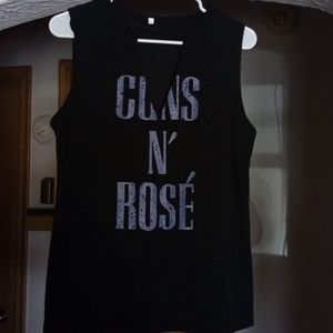 Women's guns and roses shirt